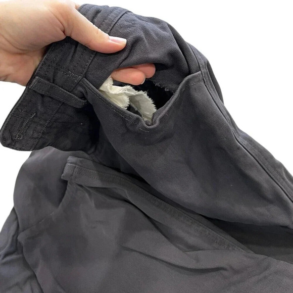 Patagonia Gray Nylon Chino Pants 31x26 - Picture 3 of 6